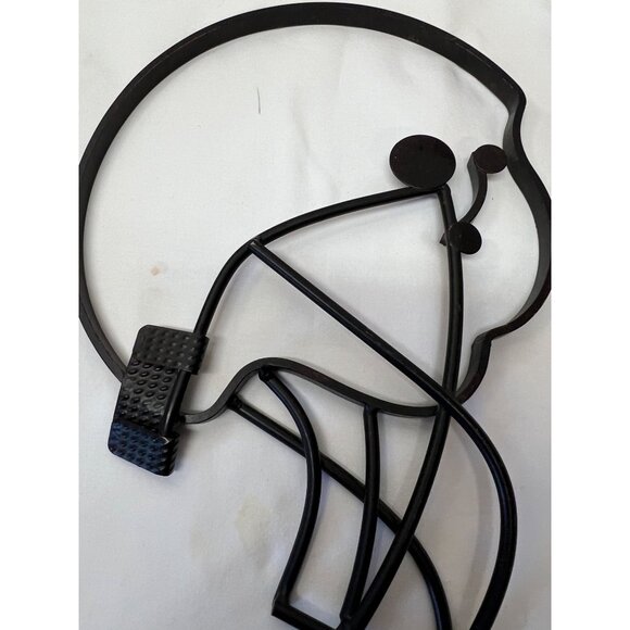 Metal Wall Art Abstract Football Helmet Design Home Decor - Picture 2 of 4